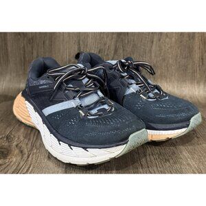 Hoka One One Womens Gaviota 2 1099718 Indigo Pink Running Shoes Size 6.5 D